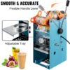 Manual Cup Sealer Machine 300-500 Cup/h with Heating Technology Boba Tea Cup Sealing Machine