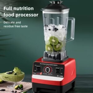 RV Kitchen Blender with Wall Breaker, 110V-130V, PP Material, Multifunctional Food Processor, Ice Crusher, Grinder