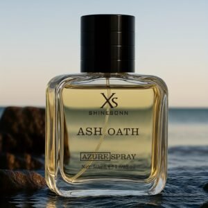 SHINESONN ASH OATH Men'S Cologne - Top: Lemon, Green Apple; Mid: Strawberries, Rose, Jasmine; Base: Cypress Wood, Musk (1.69fl.oz) - Ideal Holiday Gift for Him