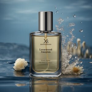 Xs SHINESONN Ironwood Canyon Field Spray for Men- Top: Pepper Lime, Mid: Geranium Wilfordii, Lavender& Vetiver Grass, Base: Patchouli, Cedar& Labdanum- 50mL (1.69fl.oz)- Ideal Holiday Gift for Him