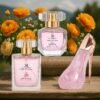 3pcs SHINESONN Women's Perfume Gift Set - EDP Perfume Spray with 3 Fruity Floral Scents (Citrus, Floral, Woody Amber), Luxury Liquid Perfume for Her, Valentine's/Christmas/New Year Gift, -Based (No Formaldehyde)