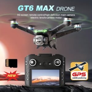 The GT6 MAX Drone Is Equipped with GPS, Offering a Flight Range of 2000 Meters