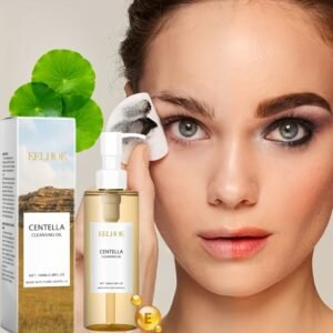 EELHOE Skin-Nourishing Cleansing Oil | Facial Makeup Remover Oil Deep Cleansing with Centella Asiatica Extract and Non-Drying for All Skin Types