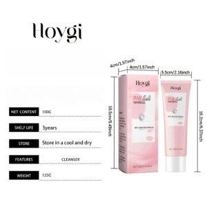 Pore-Cleansing Facial Cleanser | Gently Cleanses Without Tightness, Deeply Hydrates Skin, Softens with Rich Foam, Moisturizes and Replenishes, Light Beige, Skin-friendly Formula, Suitable for All Seasons, Perfect Valentine'S Day Gift | Unisex-Adult