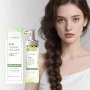 Tea-Scented Cleansing Gel, Infused with Tea Extracts for Oil Control, Deeply Cleanses Pores, Providing a Refreshing Tea Aroma Experience. The Gel Has a Light Texture That Lathers Easily, Suitable for Daily Use