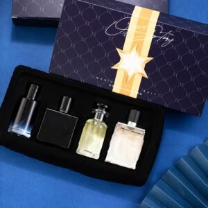 The Men'S Starry Night Gift Set Features Four Unique Fragrances, Catering to Various Preferences. The Beautifully Packaged Gift Box Offers Long-Lasting Scents, Making It an Ideal Choice for Men of All Ages for Valentine'S Day, Birthdays, Gifts