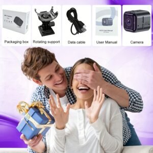 New Model of a High-Definition Portable Camera, Featuring Night Vision And Motion Detection, Allows for Two-Way Communication, And Has an Alarm Sound Alert. It Supports 2.4G Wi-Fi And Is Suitable for Home, Office