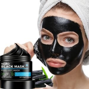 Deep Cleaning Gel Mask Charcoal Pore Tightener - Strong Oil, Formaldehyde-Free & Gentle Formula, Compatible for All Skin Types, Suitable for Men & Women, Blackheads &