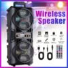 3000W Portable Rechargeable Bluetooth Speaker with TWS Dual 6.5