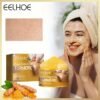 Turmeric Body Exfoliant - Enriched with Turmeric And Sweet Almond Oil. Provides Intense Moisture, Refreshing, And Smoothing Hydration. Deep-Cleansing Body Exfoliant - Physical Exfoliation