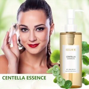 Lightweight Cleansing Oil with Centella Essence - Fragrance-Free Makeup Remover for Light Beige, Gentle for Eyes & Lips, Instantly Emulsifies with Water, Non-Greasy Formula, Suitable for all Light Beige Types (Face & Lip), Pre- Cleanser or Skincare