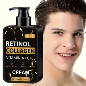ROZINO Unisex Adult Collagen Moisturizing Face Cream - Achieves Instant Hydration in 3 Minutes, Provides Lasting Moisture for 48 Hours, Ideal for Fall And Winter, A Great Holiday Gift, Or a Christmas Surprise