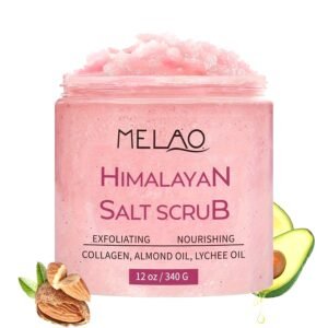 Melao Himalayan Scrub -Salt Body Scrub Hydrate with Essential Oils