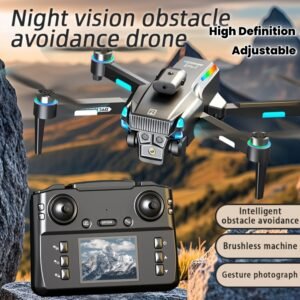 Head 3-Color Light, Hover 7-Color LED Gradient, High-Definition Camera, Optical Flow Hover, Infrared Obstacle Avoidance, Electrically Adjustable Camera, One Click Takeoff And Landing, Headless Mode,