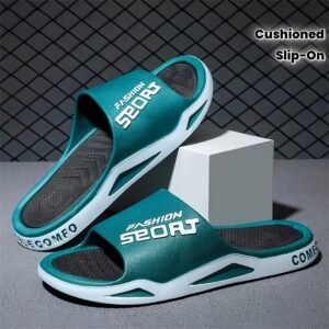 Unisex Oversized Slippers - Slip-On Indoor/Outdoor Suitable for Men & Women, Soft Sole Comfortable for Bathroom, Beach,,