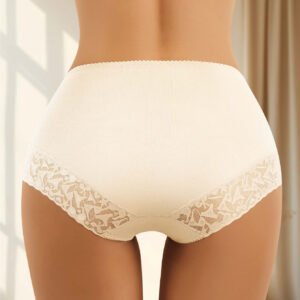 9 Pairs of Pure Mid-Rise Triangle Pants for Women- Seamless Lace. The Fabric Is Not Overly Tight And