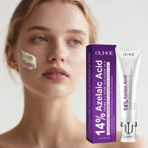 Purple Moisturizing Cream 1pc with Niacinamide, Azelaic Acid, Hyaluronic Acid, and Salicylic Acid 30g, Gently Cleanses and Cares for Facial Skin, Hydrates and Moisturizes, Leaves Skin Looking Firmer, Smoother, and Younger-Looking, Suitable for All