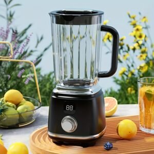 A High-Capacity Multifunctional Fruit Juicer with a Smart Digital Display, Durable Plastic Body, Charging, And a 1500Mah Large-Capacity Battery for Efficient Juicing, Suitable for Smoothies, Milkshakes
